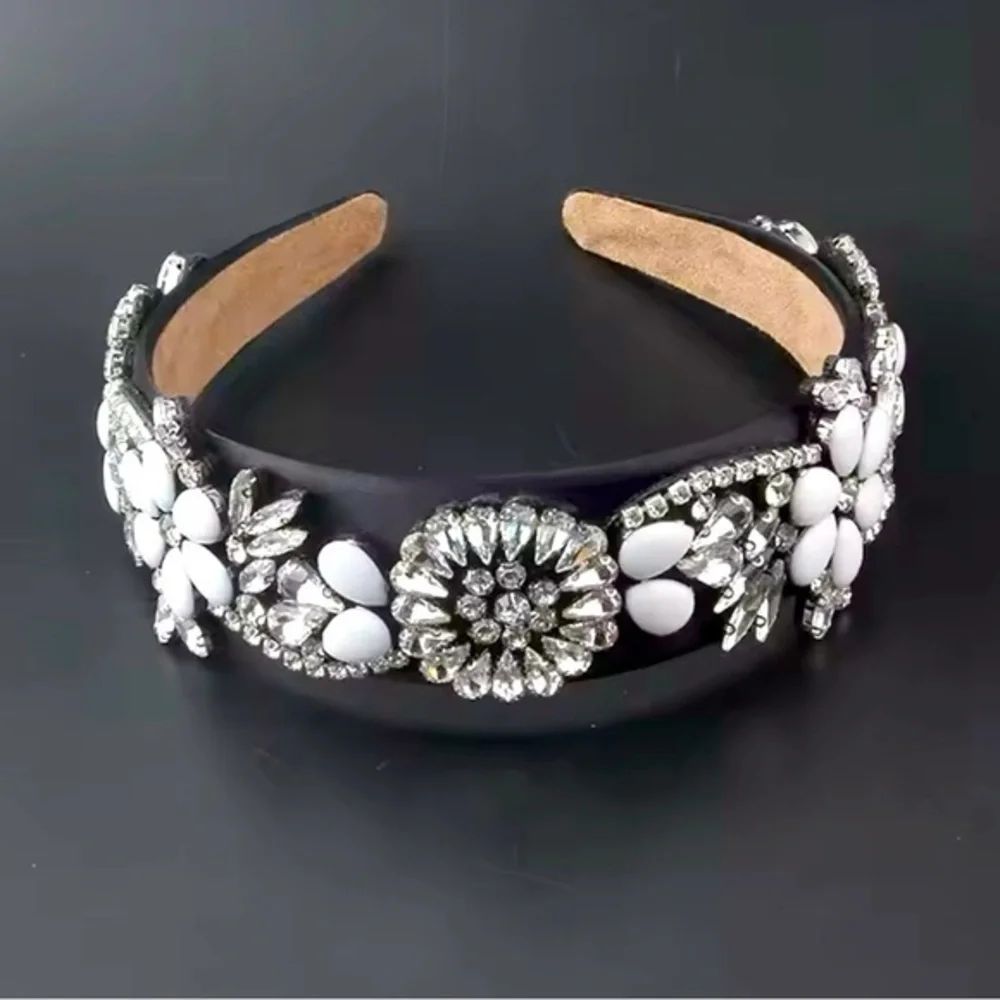 Elegant Rhinestone headband tiara - Picture 3 of 8